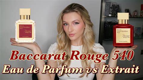 extrait vs eau